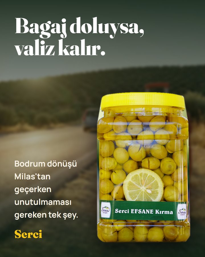 Serci postu: Bagaj doluysa, valiz kalır.